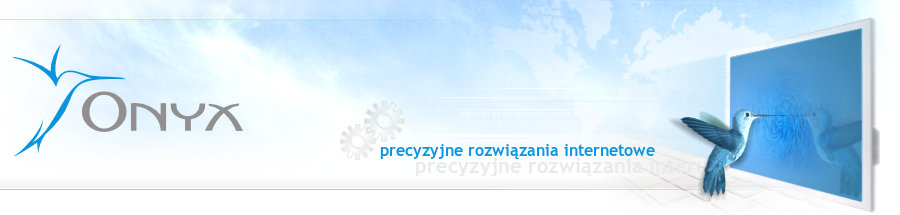 Onyx - precyzyjne rozwiązania internetowe